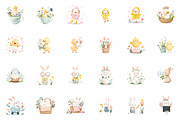 Watercolor Spring Nursery Clipart, an Illustration by CreationArt (Thumbnail 7 of 7)