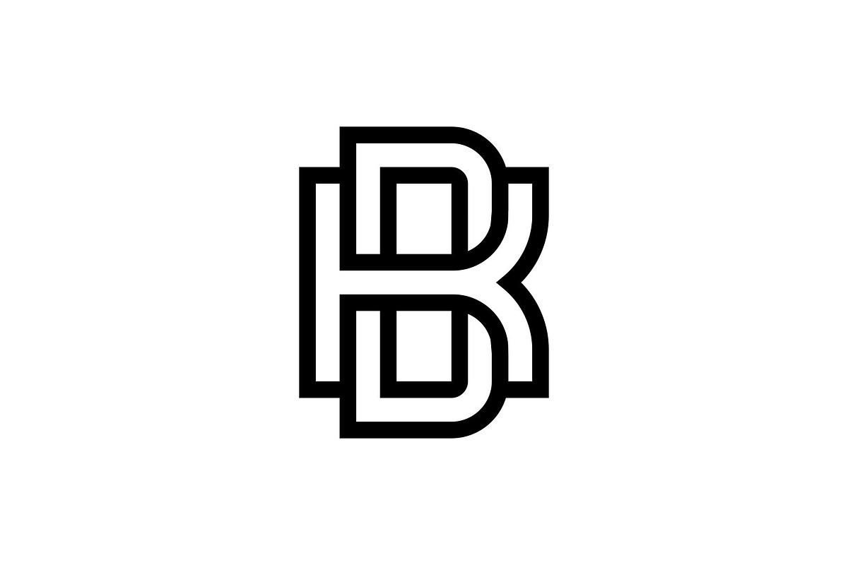 Initial Letter BK KB Logo, a Branding & Logo Template by Buqancreative (Photo 1 of 2)