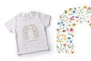 Watercolor Wildflowers Collection, a Decorative Illustration by MayaNavits (Thumbnail 6 of 14)