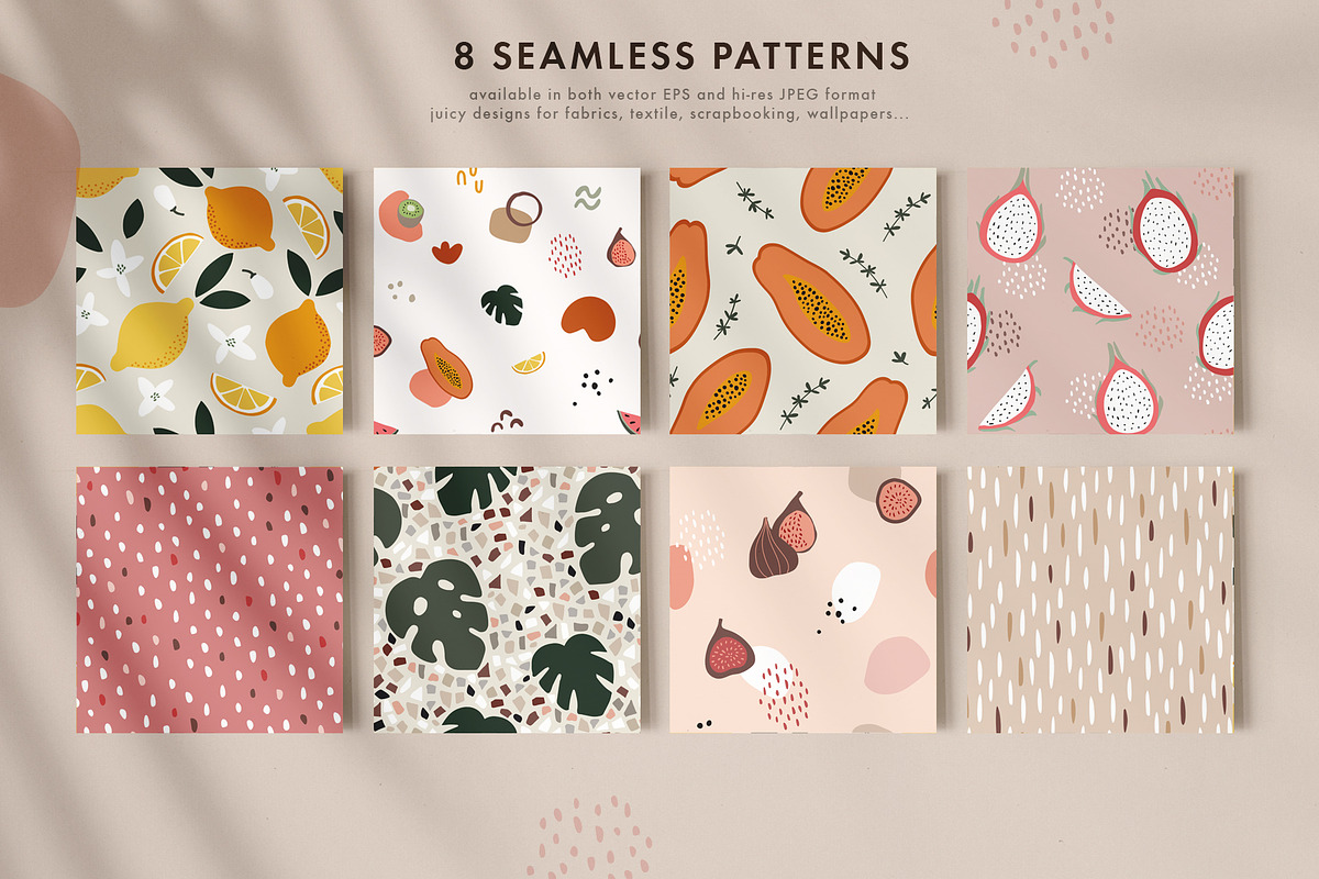 Abstract geometric summer set, a Decorative Illustration by Tabita's shop (Photo 13 of 20)