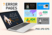 Error 404 pages, a Work Illustration by Twisted Tail (Thumbnail 1 of 8)