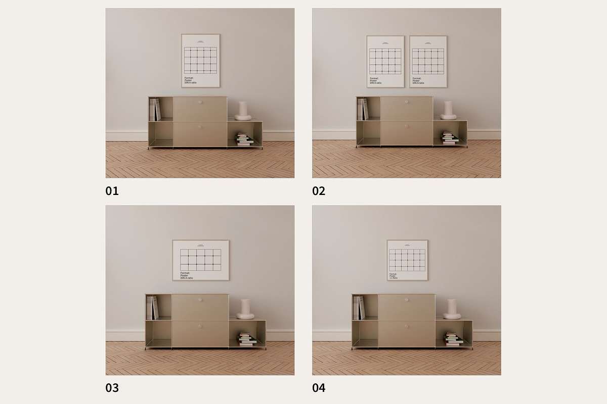 Interior Frame Mockup Pack TAMIR, a Household Mockup by Bonumo (Photo 3 of 13)
