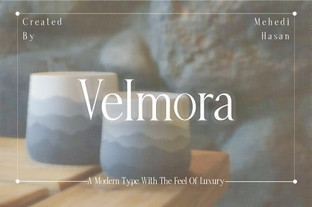 Velmora Serif Typeface