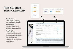 Quarterly Goals Notion Template