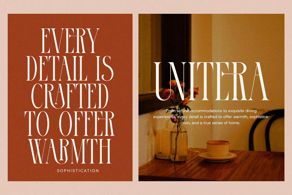 Amonse Ligature Serif Fonts, a Serif Font by Graphicxell (Photo 8 of 8)