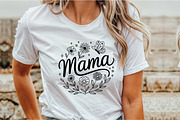 Mothers Day SVG, Mama SVG, Mom PNG, an Illustration by Sublimation Artist (Thumbnail 5 of 9)