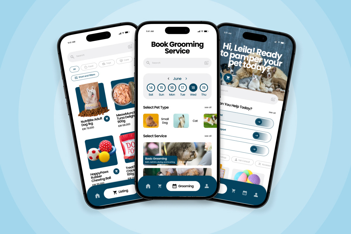 Pawrior – Pet Care App Design, an App Template by twinstd (Photo 4 of 5)
