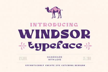 Windsor - Asia Inspired Typeface, a Sans Serif Font by HipFonts