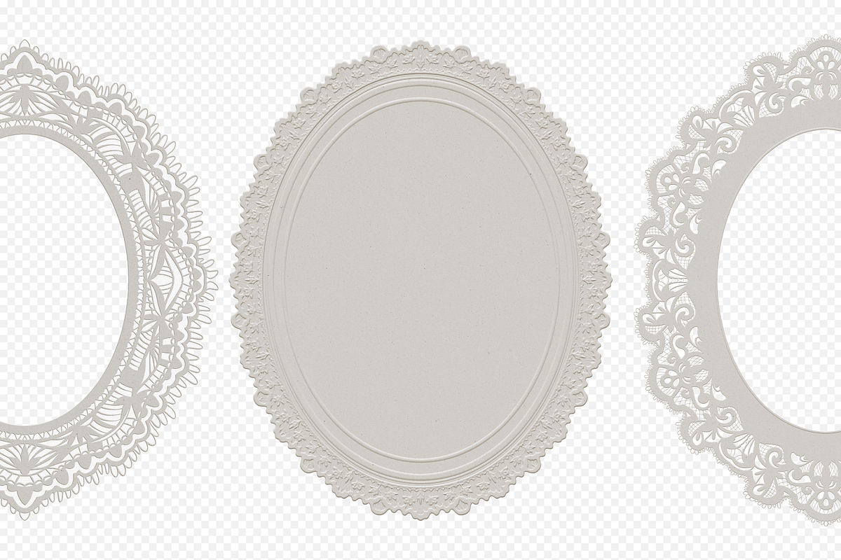 Vintage Lace Embossed Frames, an Object Graphic by Yana Lesiuk (Photo 8 of 10)