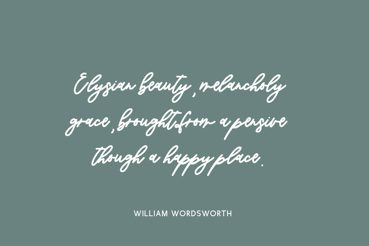 Elysianne Script, a Handwritten Font by Beck McCormick (Photo 5 of 10)
