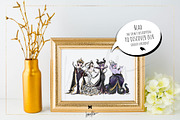 Fairy Tale Villains Doodles Clipart, an Object Graphic by KaramfilaS (Thumbnail 12 of 13)