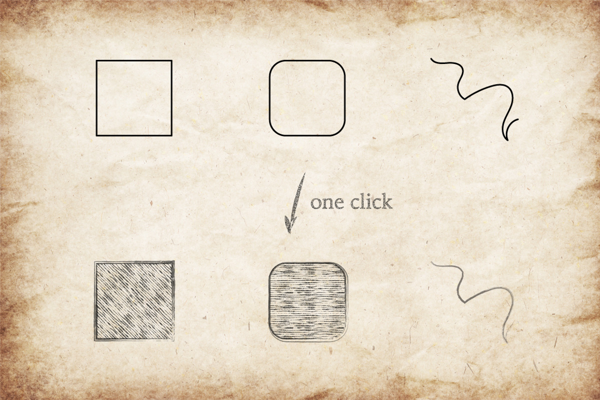 Charcoal pencil hand drawn AI style, a Layer Style Add-On by leezarius (Photo 4 of 4)