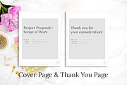 Scope of Work & Project Proposal, a Brochure Template by Mint Made (Thumbnail 2 of 5)