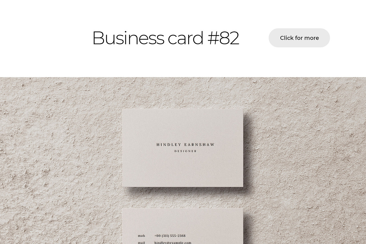 Business Card Mockup Template Bundle, a Product Mockup by PrintPixel (Photo 10 of 27)