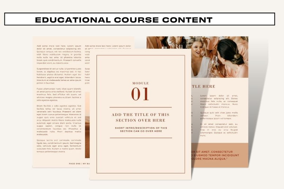 Course Workbook - Desert Boho, a Templates & Theme by Freedom Business Shop (Photo 6 of 11)