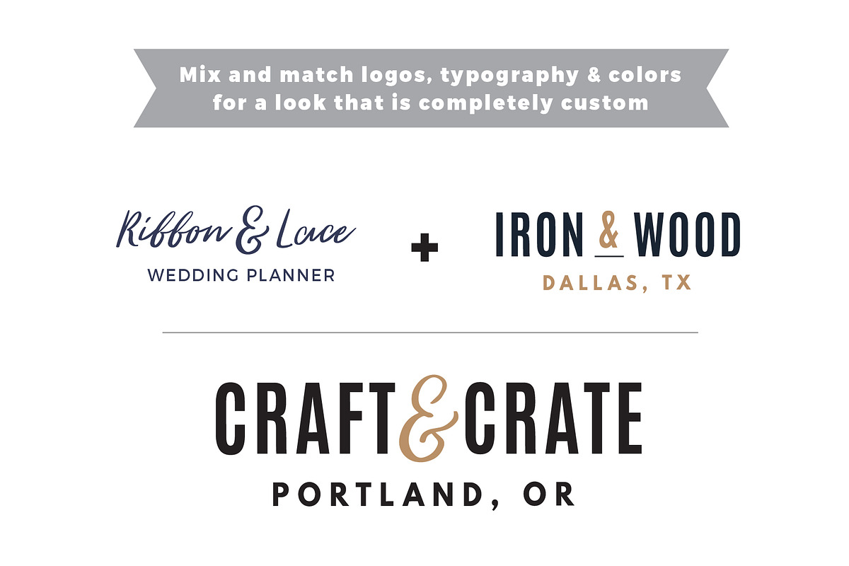 Logo and Branding Design Kit, a Branding & Logo Template by Matt Simon (Photo 4 of 8)