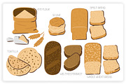 69 Bread Elements, an Object Graphic by monkik (Thumbnail 9 of 14)