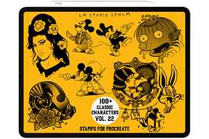 Classic Characters Vol.22- Stamp Set