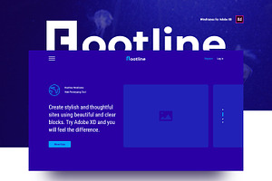 Rootline Wireframe UI Kit