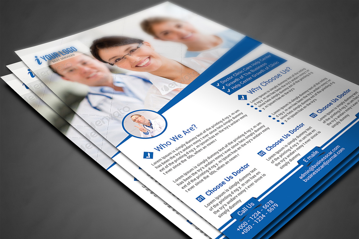Corporate Flyer Template, a Flyer Template by AfzaalGraphics (Photo 3 of 4)