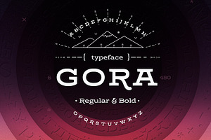 Gora Regular & Bold