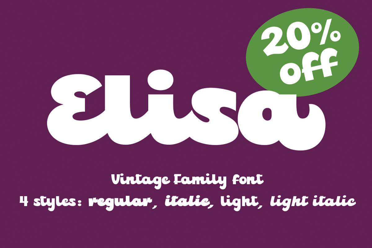 Elisa, a Handwritten Font by Eurotypo (Photo 1 of 8)