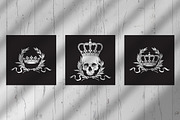 Royal hand drawn vector designs, a Decorative Illustration by Croisy (Thumbnail 2 of 5)