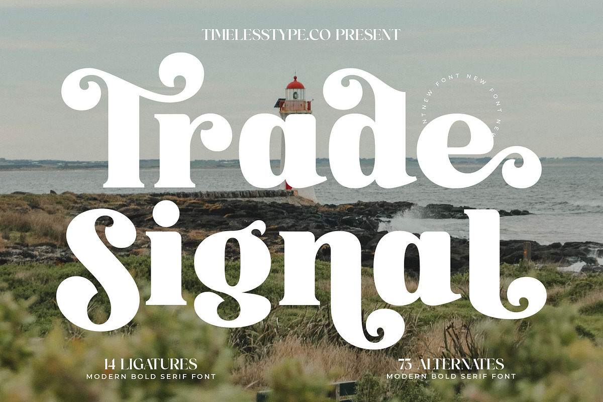 Trade Signal Modern Bold Serif, a Serif Font by timelesstype.co (Photo 1 of 20)