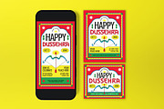 Happy Dussehra Flyer, a Flyer Template by graphicook (Thumbnail 3 of 3)