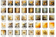 360 Yellow Shabby Chic Pages, an Illustration by HubbaDigitals (Thumbnail 4 of 7)
