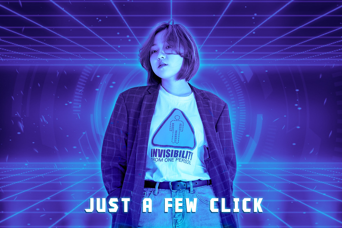 Digital Futuristic Photo Effect, a Layer Style Add-On by WudelMbois Studio (Photo 3 of 3)