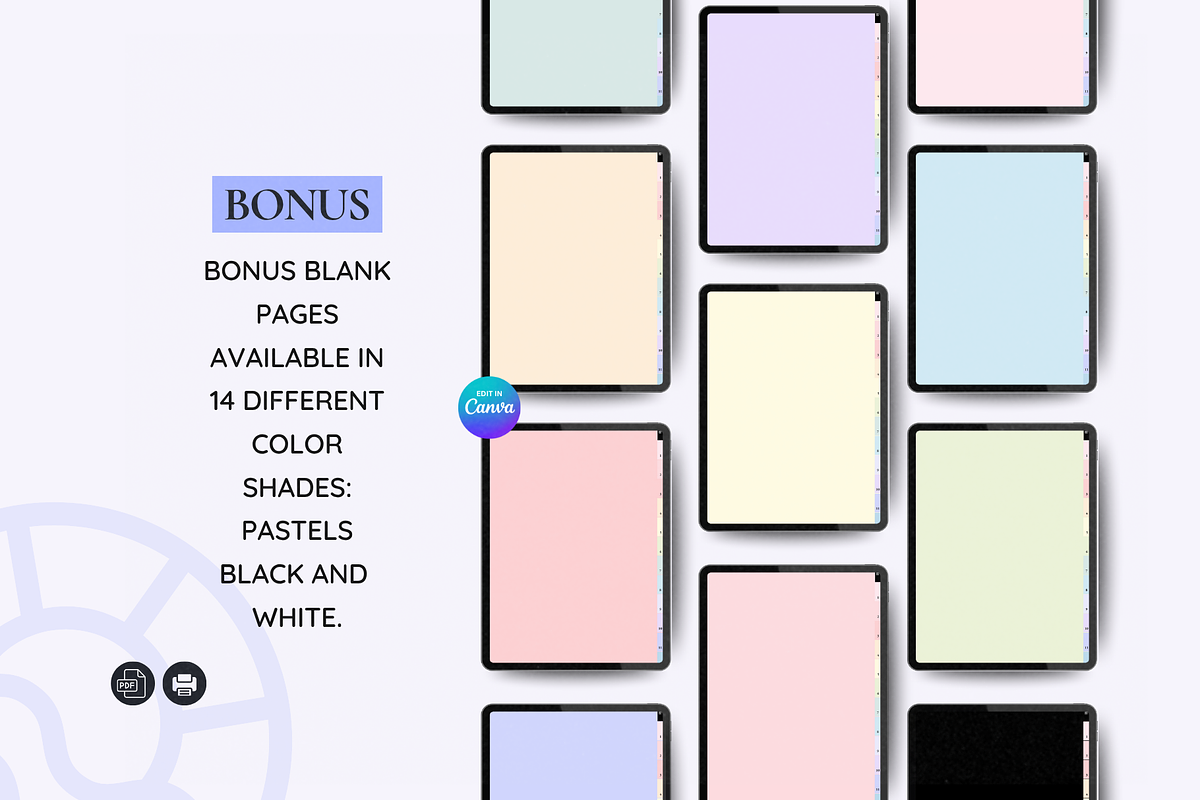 Digital Notebook Planner for Notes preview 4