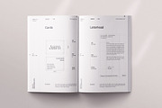 AURA | Brand Guidelines Template, a Brochure Template by ArtisanaAura (Thumbnail 11 of 20)