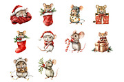 Christmas Mouse, an Illustration by Design Market (Thumbnail 3 of 3)