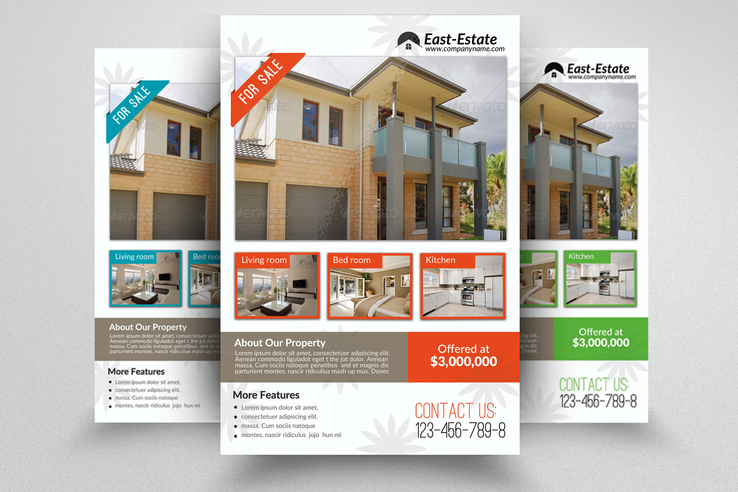 Real Estate Agency PSD Flyer, a Flyer Template by Business Flyers