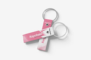 Keychain Mockup, a Merchandise Mockup by Indah (Thumbnail 2 of 6)