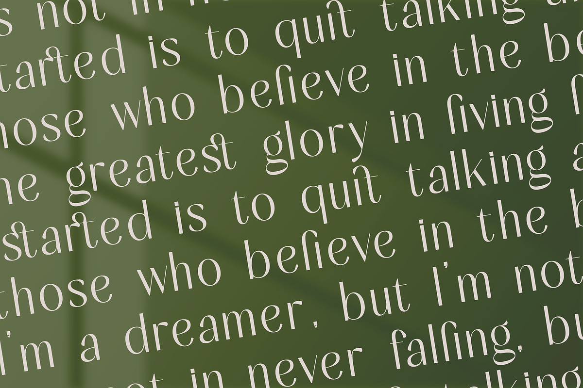 Mugia Elegant Modern Display Font, a Sans Serif Font by timelesstype.co (Photo 17 of 20)