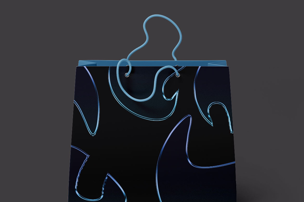 Neon Tide Shape Gradient Background, a Background Graphic by Eltypesstudio (Photo 10 of 11)