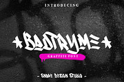 Badtryme - Graffiti Font, a Font by Snape Design Studio (Thumbnail 1 of 5)