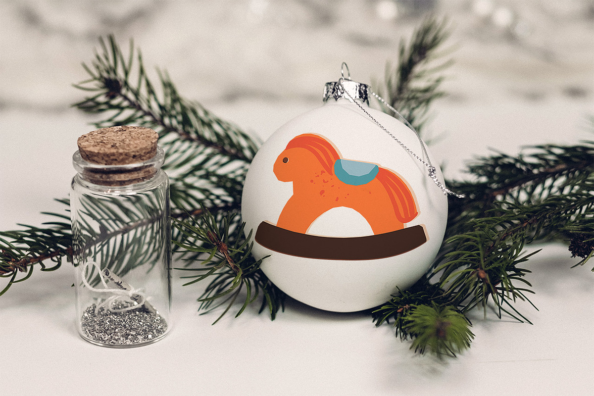Retro Christmas Clipart & Graphics, a Seasonal Illustration by Paper Cherry (Photo 20 of 21)