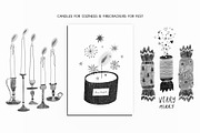 Time to Miracles. Graphic Christmas, a Seasonal Illustration by Annakniaz (Thumbnail 5 of 13)