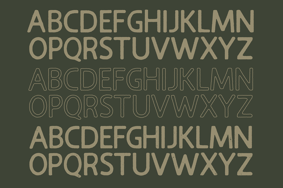 The Period Typeface, a Font by RedaAdipratama (Photo 3 of 5)