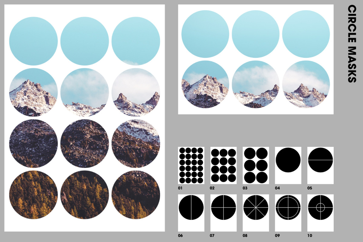 A Size Shape Masks - PSD Templates, an Object Graphic by Offset (Photo 5 of 12)