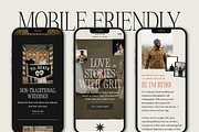 Showit Template for Photographers, a Websites & App Template by Lennox Creative Co. (Thumbnail 4 of 5)