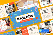 KIDLABS - Kids Education Keynote, a Presentation Template by rgbryand (Thumbnail 1 of 9)