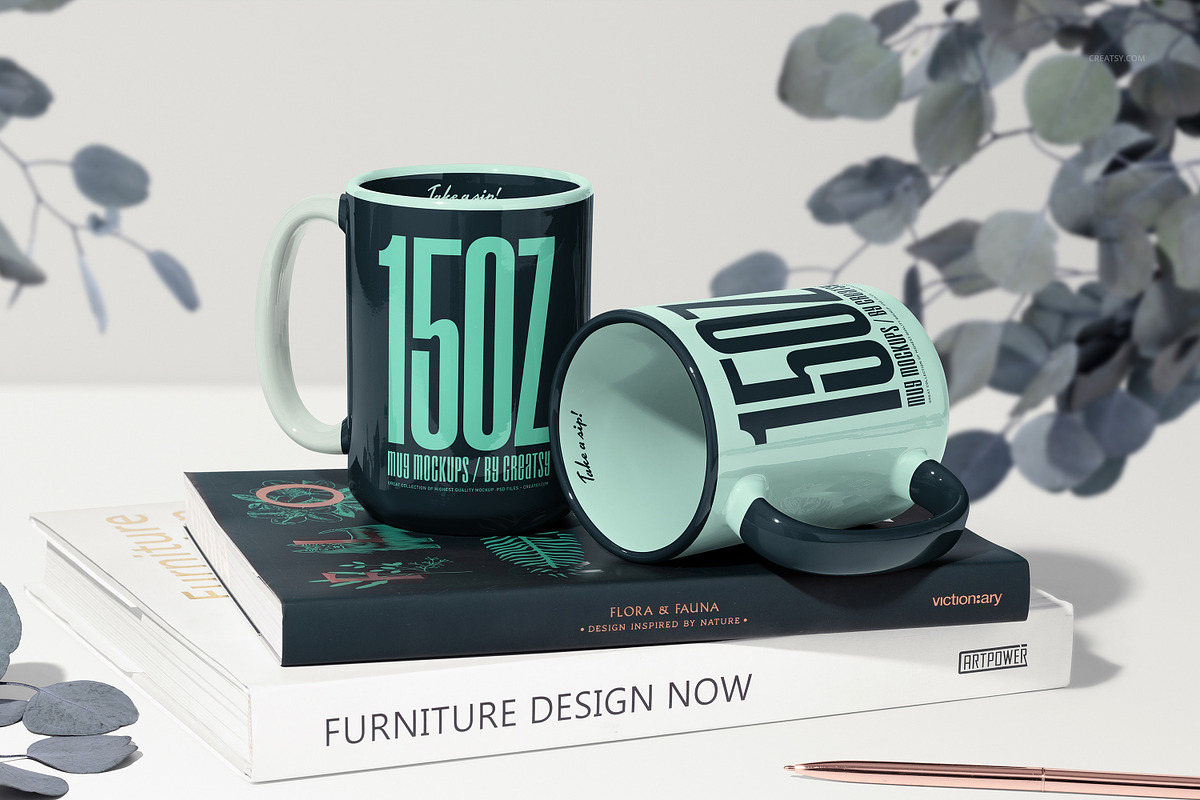 Mug Mockup Set 15oz Many Views, a Merchandise Mockup by creatsy5 (Photo 16 of 33)