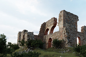 Modular Brick Stone Ruin Pbr Scan