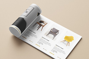 Product Catalog Template, Web/Print