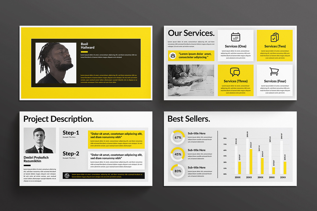 Company Profile Presentation, a Presentation Template by E-Type (Photo 3 of 5)