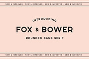 Fox and Bower, a Sans Serif Font by Creative Type (Thumbnail 1 of 6)